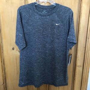 Nike Men’s Gray Dry Fit UPF Workout Shirt, NWT